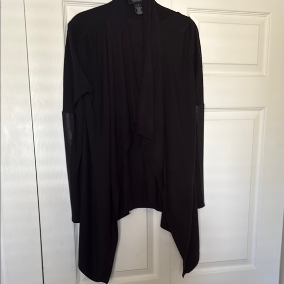 Karen Kane Sweaters - Karen Kane Black Cardigan Sweater with Waterfall Hem XS
